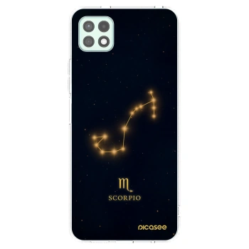 Picasee silikonový průhledný obal pro Samsung Galaxy A22 A226B 5G - SCORPIO