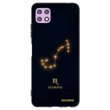 Picasee silikonový černý obal pro Samsung Galaxy A22 A226B 5G - SCORPIO