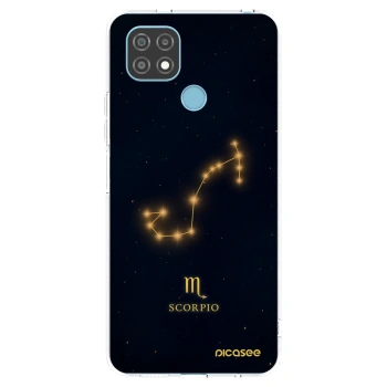 Picasee silikonový průhledný obal pro Realme C21 - SCORPIO