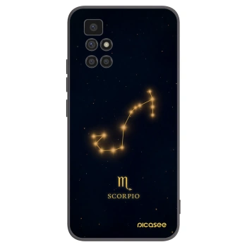 Picasee silikonový černý obal pro Xiaomi Redmi 10 - SCORPIO