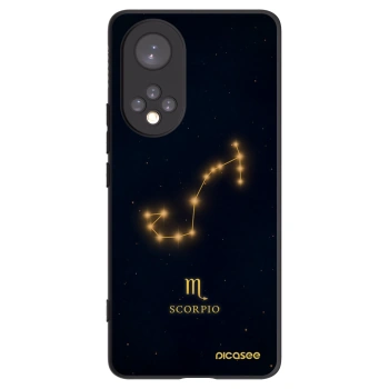 Picasee silikonový černý obal pro Honor 50 5G - SCORPIO