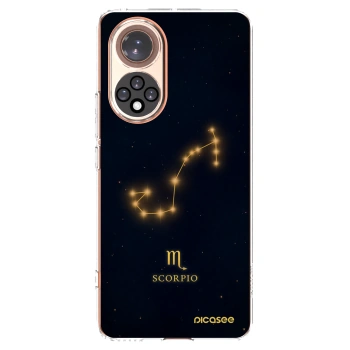Picasee silikonový průhledný obal pro Honor 50 5G - SCORPIO