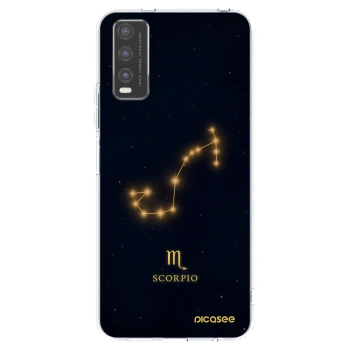 Picasee silikonový průhledný obal pro Vivo Y20s - SCORPIO