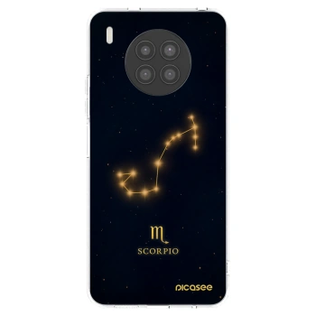 Picasee silikonový průhledný obal pro Huawei Nova 8i - SCORPIO