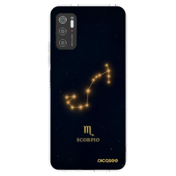 Picasee silikonový průhledný obal pro Xiaomi Poco M3 Pro 5G - SCORPIO