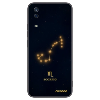 Picasee silikonový černý obal pro Vivo Y11s - SCORPIO