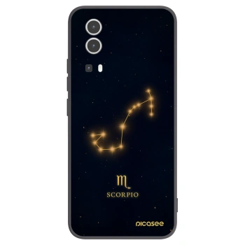 Picasee silikonový černý obal pro Vivo Y72 5G - SCORPIO