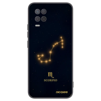 Picasee silikonový černý obal pro Realme 8 5G - SCORPIO