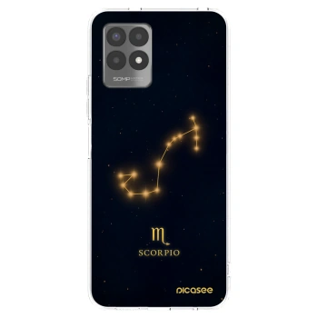 Picasee silikonový průhledný obal pro Realme 8i - SCORPIO