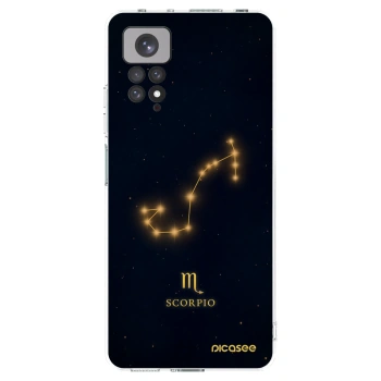 Picasee silikonový průhledný obal pro Xiaomi Redmi Note 11S 4G - SCORPIO