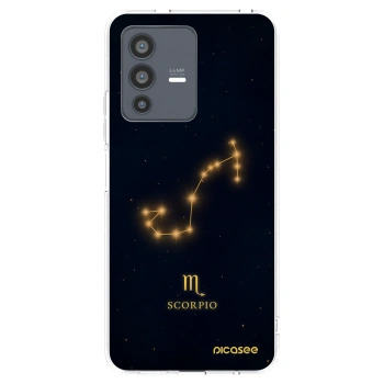 Picasee silikonový průhledný obal pro Vivo V23 5G - SCORPIO