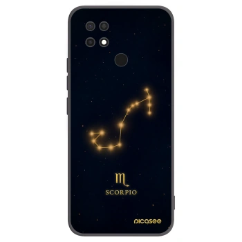 Picasee silikonový černý obal pro Xiaomi Redmi 10C - SCORPIO