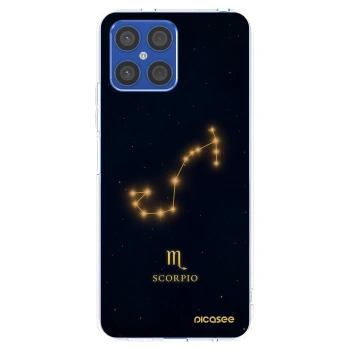 Picasee silikonový průhledný obal pro Honor X8 4G - SCORPIO