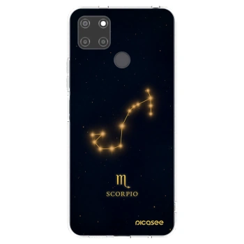 Picasee silikonový průhledný obal pro Realme C21Y - SCORPIO