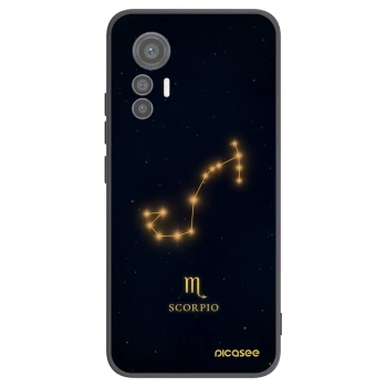 Picasee silikonový černý obal pro Xiaomi 12 Lite - SCORPIO