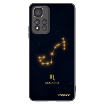 Picasee silikonový černý obal pro Xiaomi Redmi Note 11 Pro+ 5G - SCORPIO