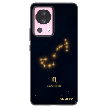 Picasee silikonový černý obal pro Xiaomi 13 Lite - SCORPIO