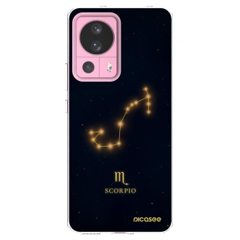 Picasee silikonový průhledný obal pro Xiaomi 13 Lite - SCORPIO