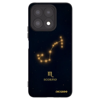Picasee silikonový černý obal pro Honor X8a - SCORPIO