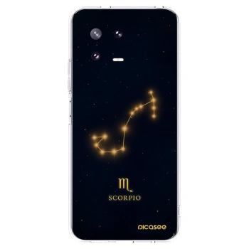 Picasee silikonový průhledný obal pro Xiaomi 13 Pro - SCORPIO