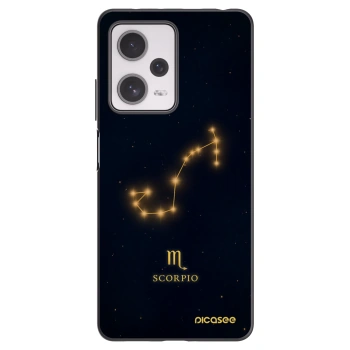 Picasee silikonový černý obal pro Xiaomi Redmi Note 12 Pro+ 5G - SCORPIO