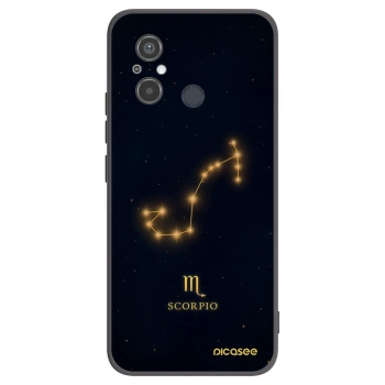 Picasee silikonový černý obal pro Xiaomi Redmi 12C - SCORPIO
