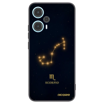 Picasee silikonový černý obal pro Xiaomi Poco F5 - SCORPIO
