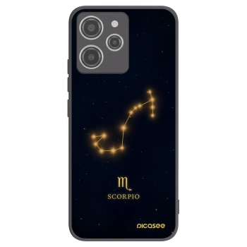 Picasee silikonový černý obal pro Xiaomi Redmi 12 4G - SCORPIO