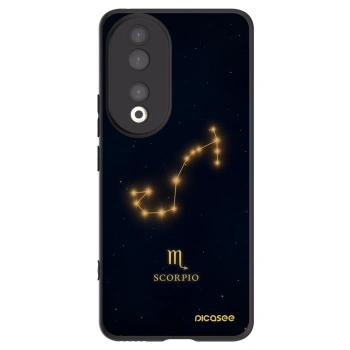 Picasee silikonový černý obal pro Honor 90 5G - SCORPIO