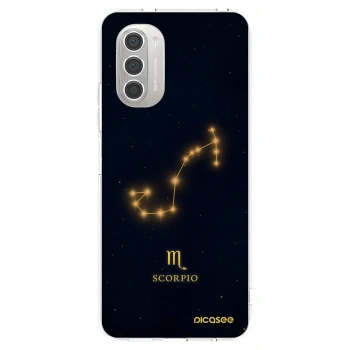 Picasee silikonový průhledný obal pro Motorola Moto G51 - SCORPIO