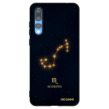Picasee silikonový černý obal pro Huawei P20 Pro - SCORPIO