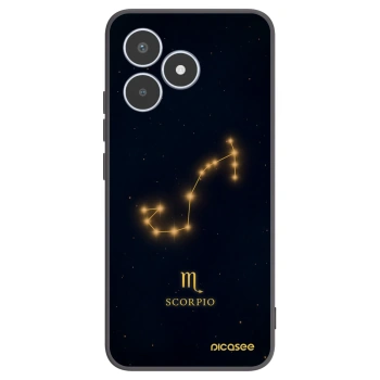 Picasee silikonový černý obal pro Realme C53 - SCORPIO