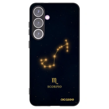 Picasee silikonový černý obal pro Samsung Galaxy S24+ S926B 5G - SCORPIO