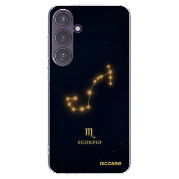 Picasee silikonový průhledný obal pro Samsung Galaxy S24+ S926B 5G - SCORPIO