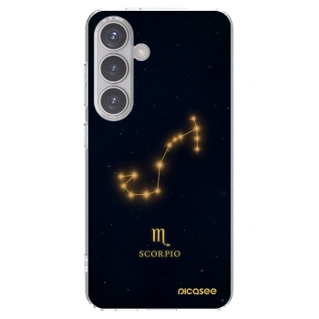 Picasee silikonový průhledný obal pro Samsung Galaxy S24 S921B 5G - SCORPIO