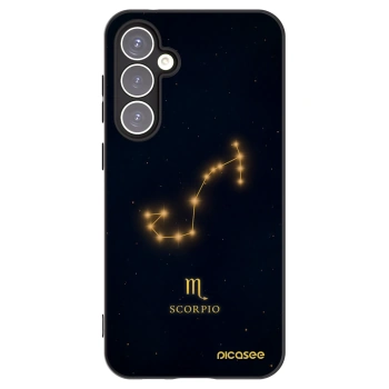 Picasee silikonový černý obal pro Samsung Galaxy S23 FE S711B - SCORPIO
