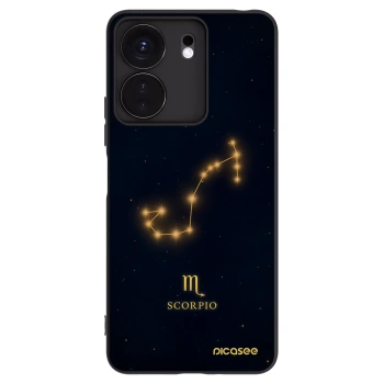 Picasee silikonový černý obal pro Xiaomi Redmi 13C 4G - SCORPIO