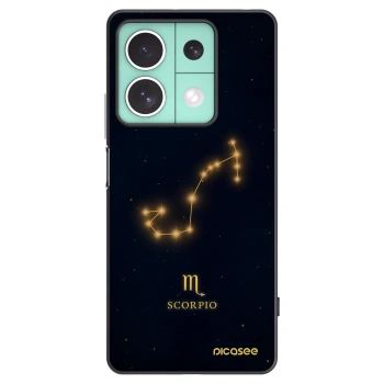 Picasee silikonový černý obal pro Xiaomi Redmi Note 13 5G - SCORPIO