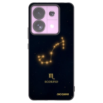 Picasee silikonový černý obal pro Xiaomi Redmi Note 13 Pro 5G - SCORPIO