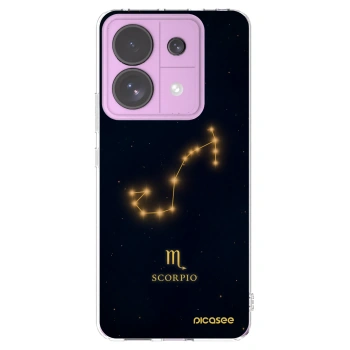 Picasee silikonový průhledný obal pro Xiaomi Redmi Note 13 Pro 5G - SCORPIO