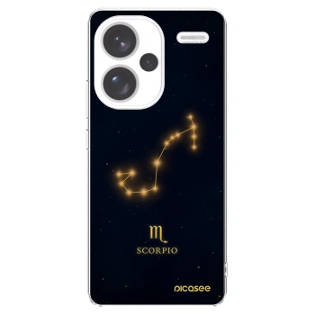Picasee silikonový průhledný obal pro Xiaomi Redmi Note 13 Pro+ 5G - SCORPIO