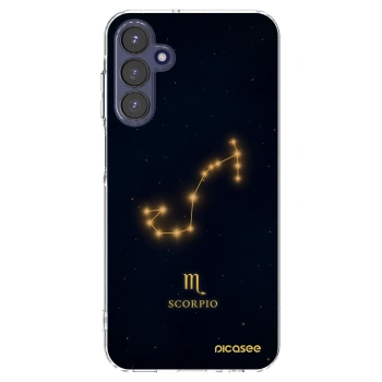 Picasee silikonový průhledný obal pro Samsung Galaxy A15 A155F 4G - SCORPIO