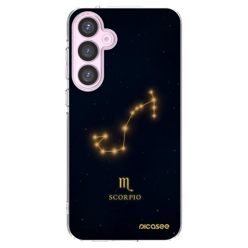 Picasee silikonový průhledný obal pro Samsung Galaxy A55 5G A556B - SCORPIO