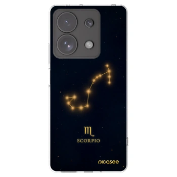 Picasee silikonový průhledný obal pro Xiaomi Redmi Note 13 Pro 4G - SCORPIO