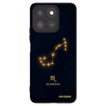 Picasee silikonový černý obal pro Honor X8b - SCORPIO
