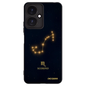 Picasee silikonový černý obal pro Xiaomi Redmi 13C 5G - SCORPIO