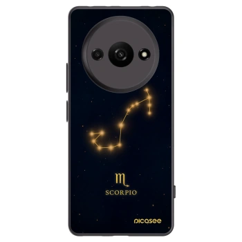 Picasee silikonový černý obal pro Xiaomi Redmi A3 - SCORPIO