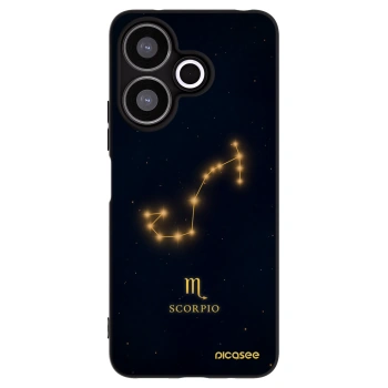 Picasee silikonový černý obal pro Xiaomi Redmi 13 4G - SCORPIO