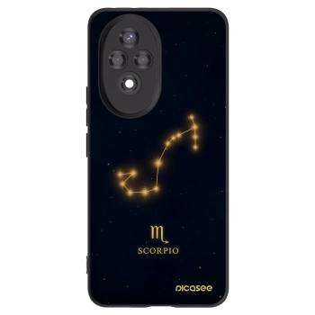 Picasee silikonový černý obal pro Honor 200 5G - SCORPIO