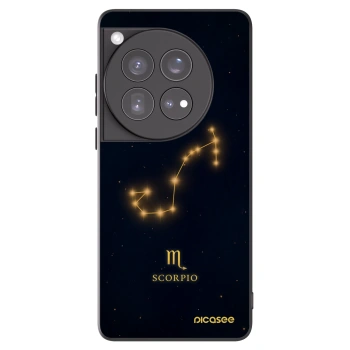 Picasee silikonový černý obal pro OnePlus 12 5G - SCORPIO